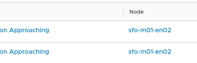 NSX-T password expiration alarms in the Home Lab