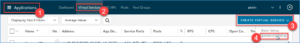 Create a Virtual Service through advanced setup on NSX ALB